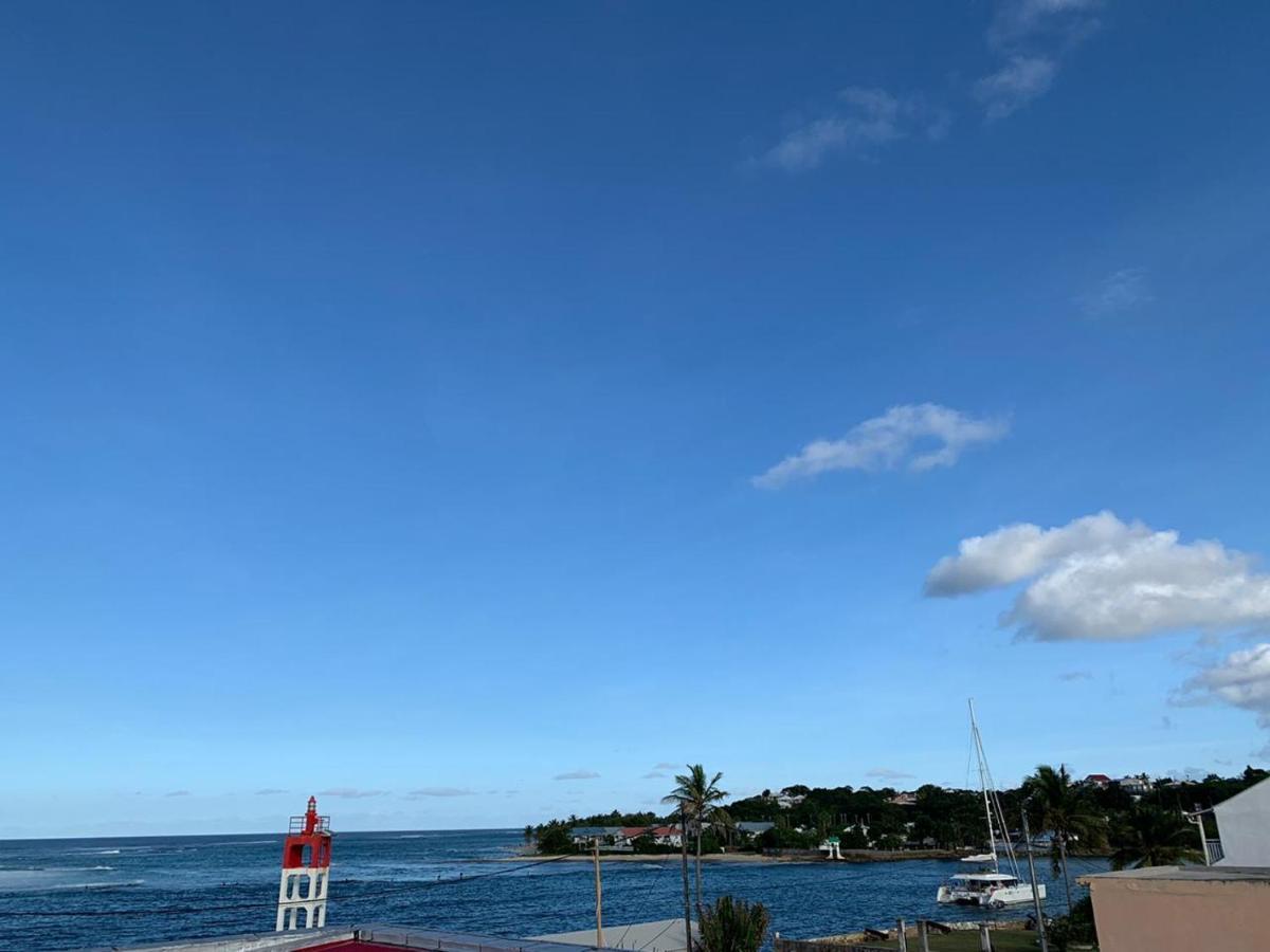 Villa Phare Caraibes Guadeloupe - Rooftop Jacuzzi & Ocean View Le Moule Bagian luar foto