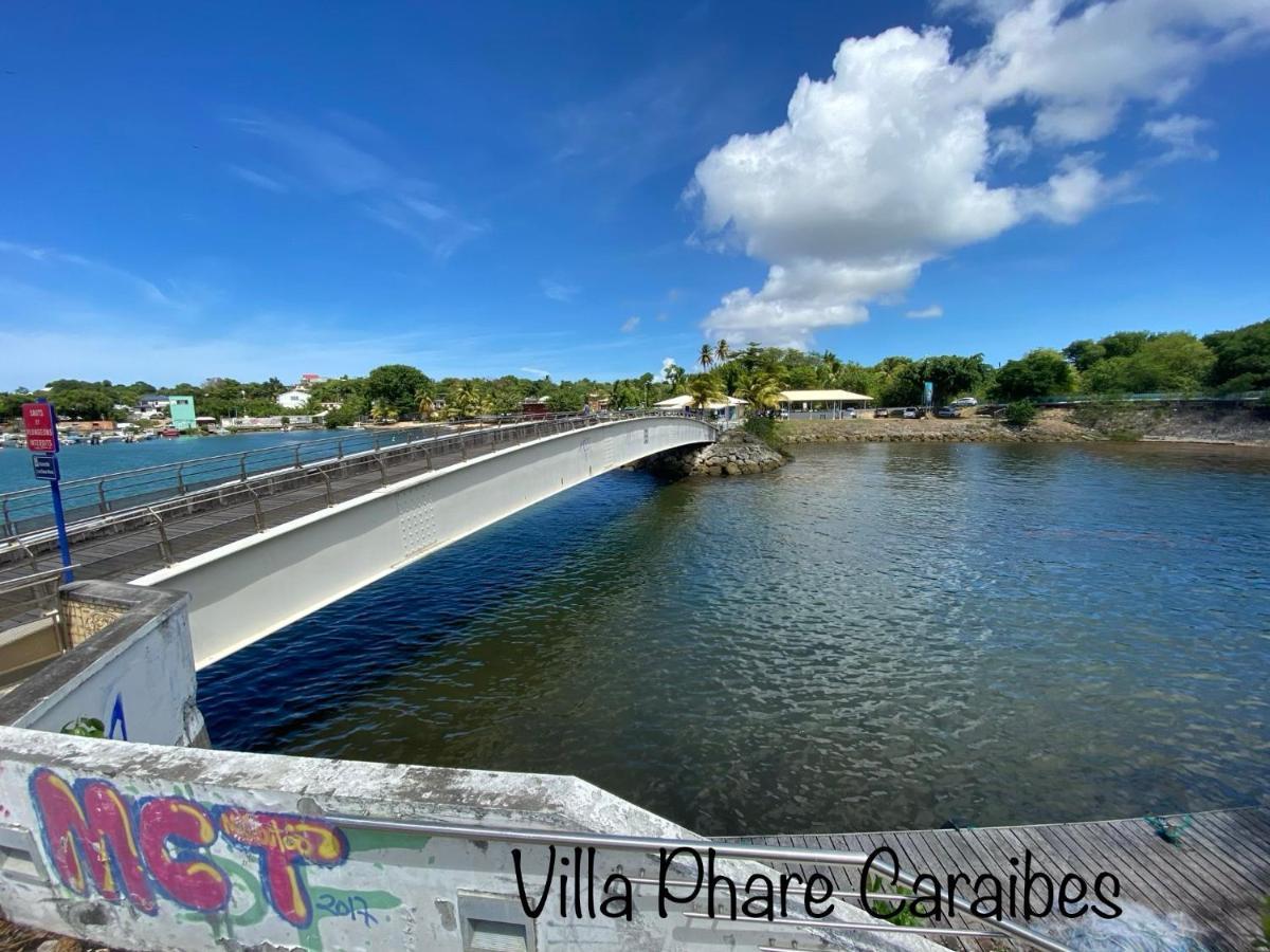 Villa Phare Caraibes Guadeloupe - Rooftop Jacuzzi & Ocean View Le Moule Bagian luar foto