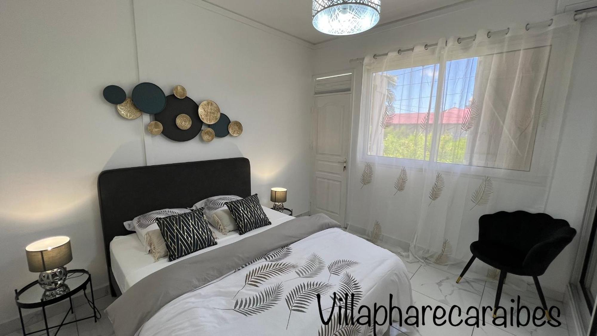 Villa Phare Caraibes Guadeloupe - Rooftop Jacuzzi & Ocean View Le Moule Bagian luar foto